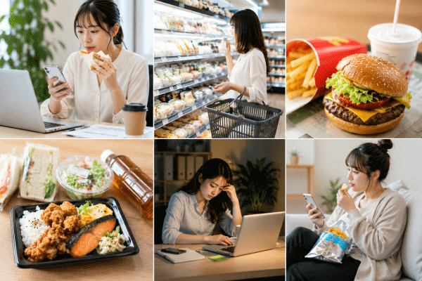 現代人の食生活とファスティング