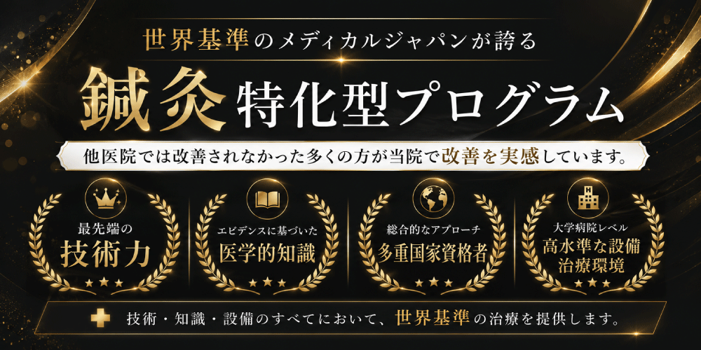 メディカルジャパンの鍼灸特化型プログラム